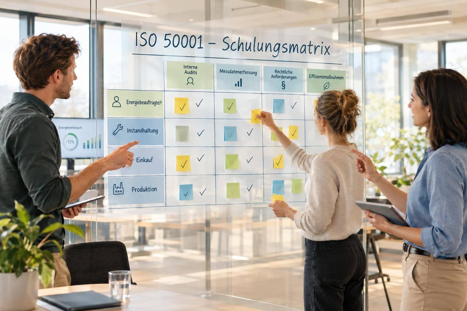 ISO 50001: Welche Schulungen brauchen Mitarbeitende?